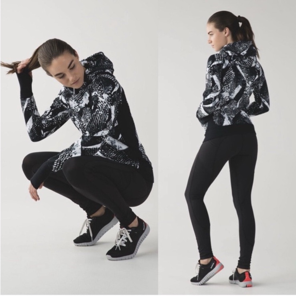 Lululemon Full Zip Scuba Hoodie Static Mist